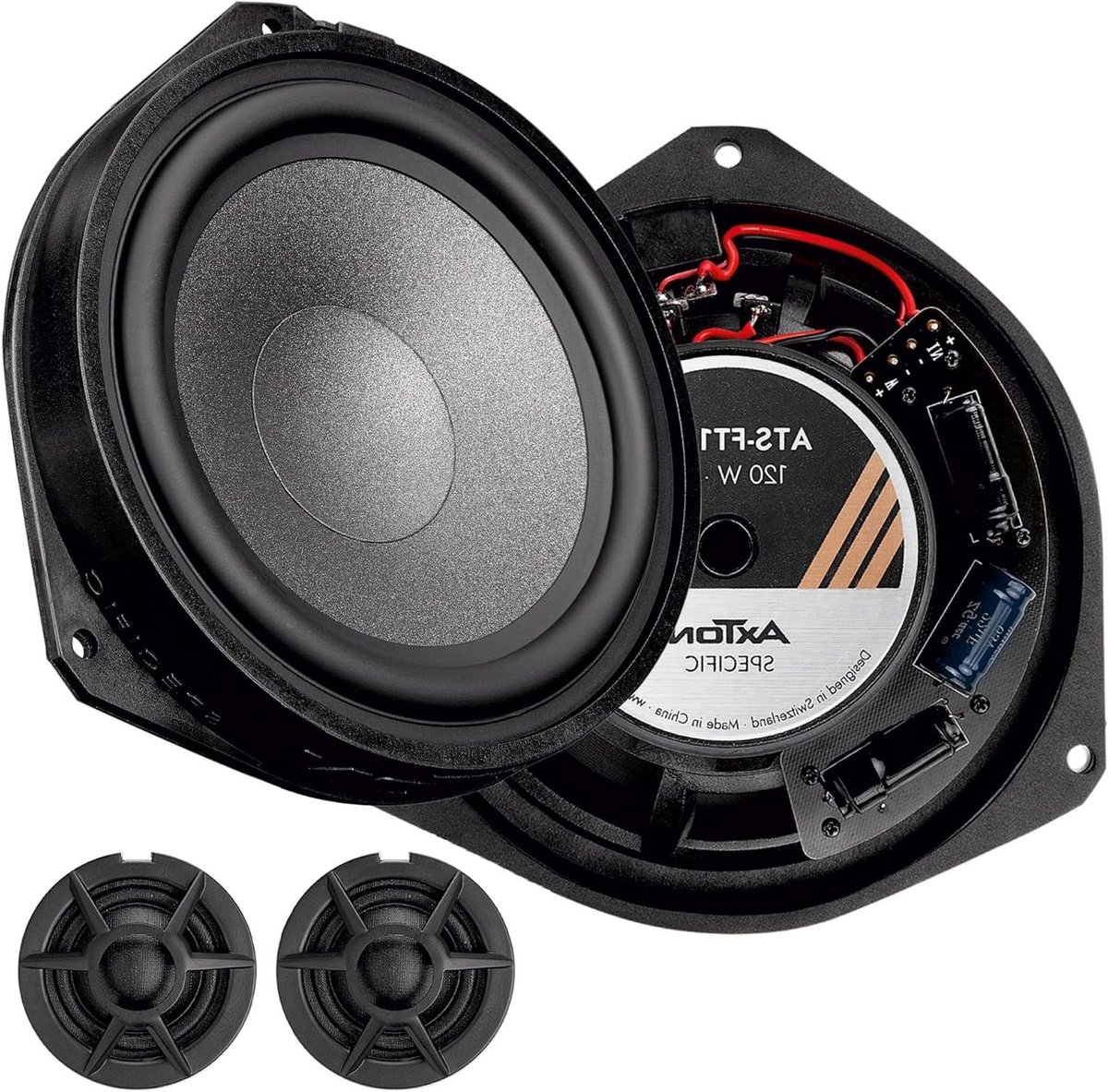 Auto Luidsprekers - Componentensysteem - Voertuig Geluid - Plug & Play Montage - 165 cm Woofer