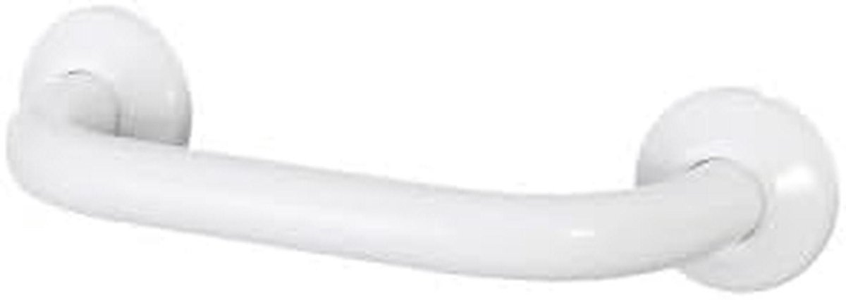 Badkamer handgreep - Wandbeugel douche - Veiligheid thuis - Robuuste stabiele uitvoering - 20 cm - Wit