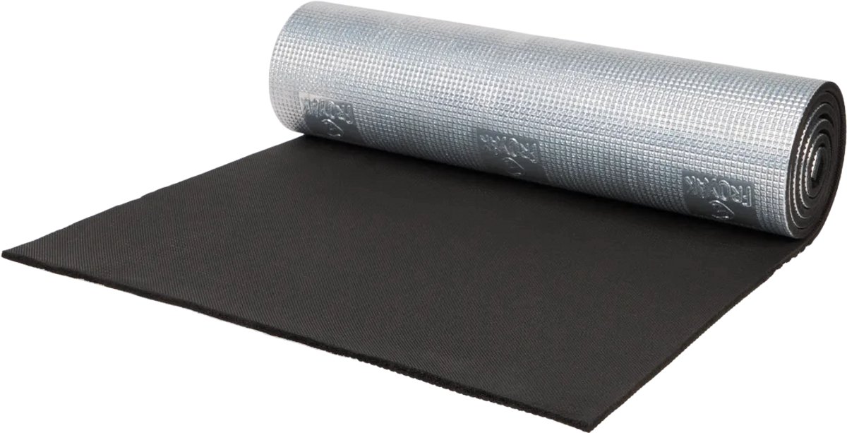 Froyak Isolerende Slaapmat – 190x50 cm – Lichtgewicht Thermo Camping Mat – Opvouwbaar – Zilver