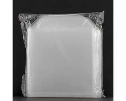 DRAGRONTRADING®, premium 120 micron CD-hoesje met lipje, alle hoeveelheden verkrijgbaar (200)