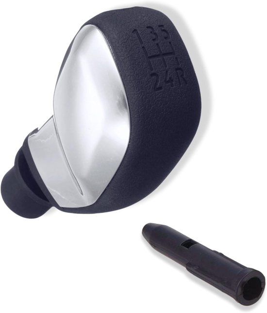 Schakelpook Knop - Versnellingspook Upgrade - Comfortabel Rijden - Complete Set Met Adapter - Metaal Geborsteld — afbeelding 3