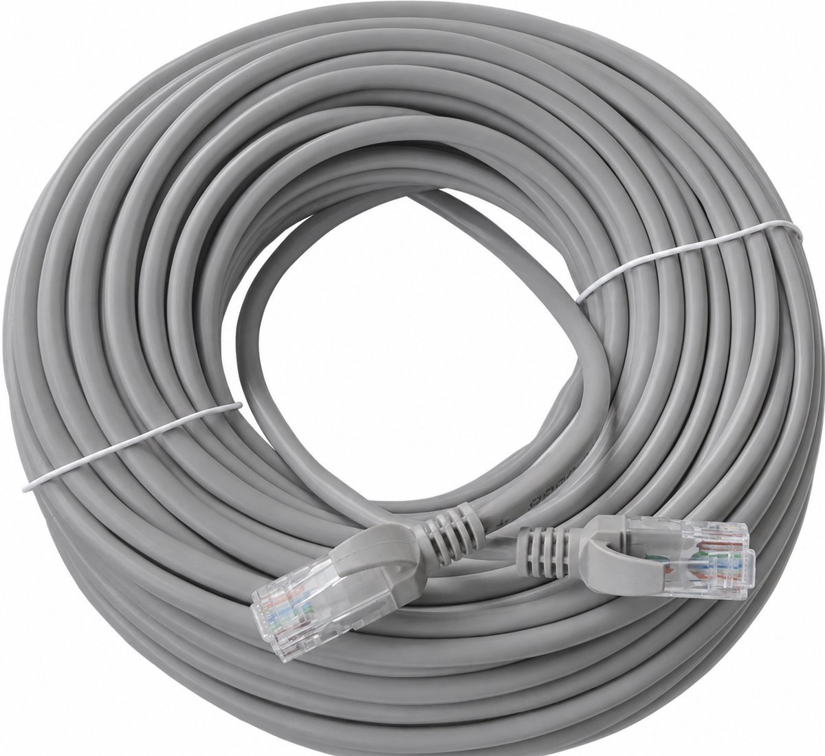 NexCable Premium Internetkabel 100 meter - CAT6 UTP Ethernet kabel RJ45 - Patchkabel LAN Cable Netwerkkabel - Grijs