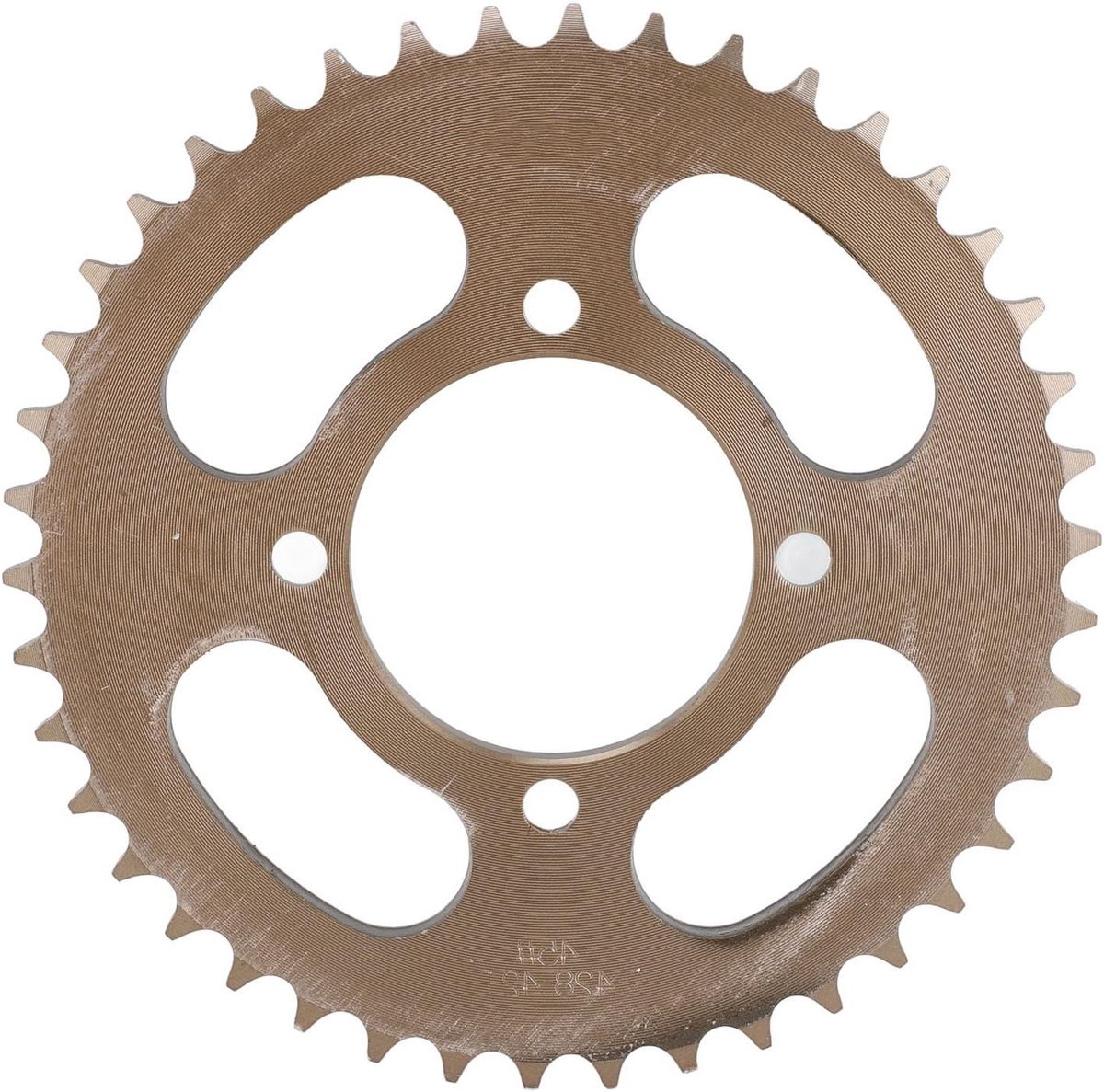 Achtertandwiel 428, 42 Tanden Stalen Sprocket voor Off-road Fietsen en Motoren, Duurzaam en Betrouwbaar