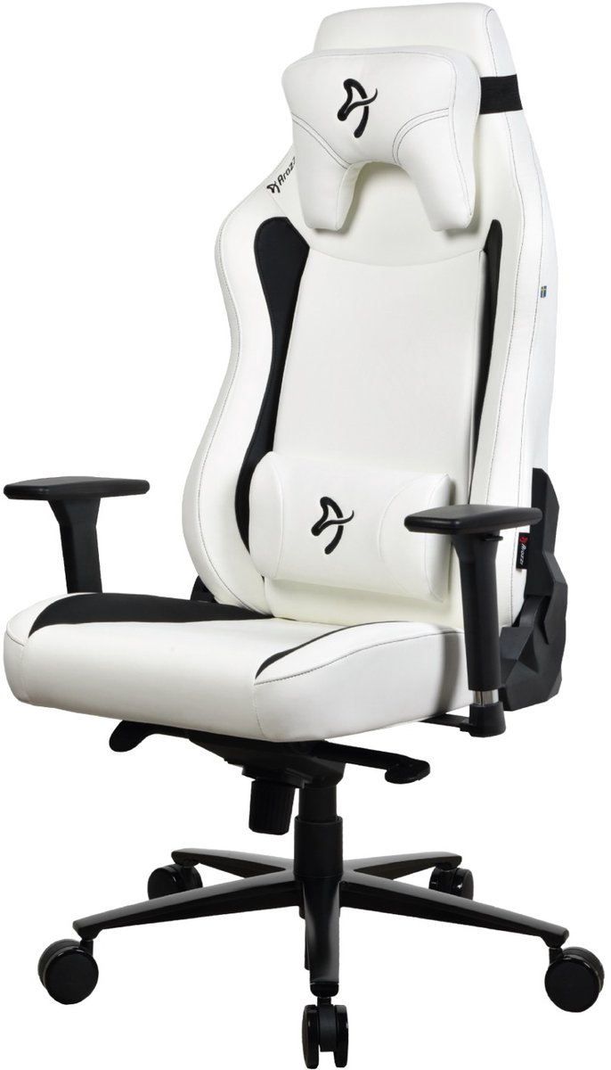 Arozzi Vernazza XL Gaming Stoel – SoftPU – Ergonomisch & Verstelbaar – Wit (White)