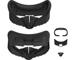 VR-masker geschikt voor Meta Oculus Quest 3, afneembare maskerhouder, VR-accessoirekit, vervangend masker, lekvrij neuskussentje.
