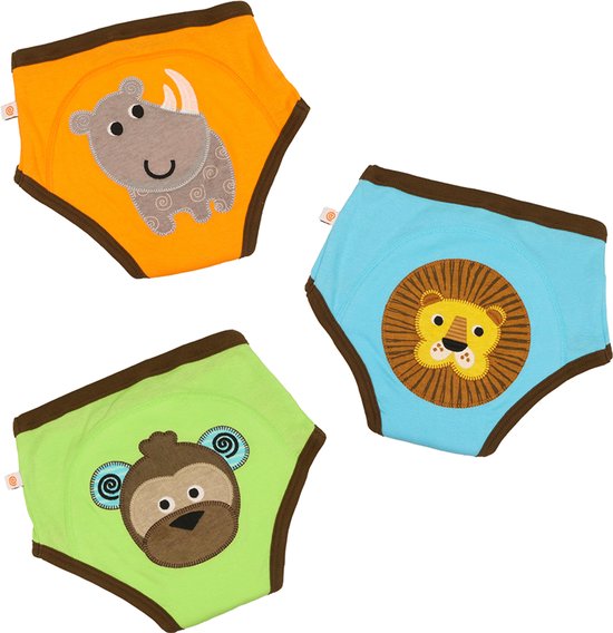 Zoocchini oefenbroekjes boy 3 st. 2-3Y