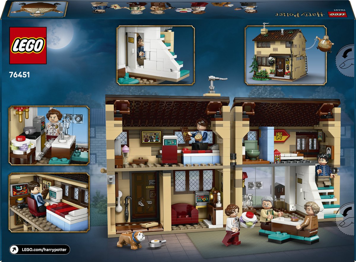 LEGO Harry Potter Ligusterlaan: Bezoek van Tante Margot Bouwpakket - 76451 — afbeelding 23