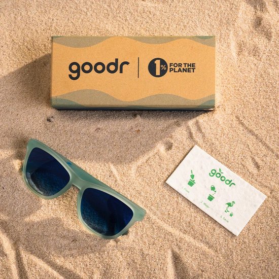 GoodR - OG - The Shades Are Still Trash - Recycled Running Glasses | van Merkloos — afbeelding 4