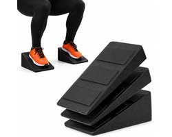 Slant Board - 3 Stuks - Squat block - Anti slip - Stretch board - Incline Board - Balance Board - Squat Wedge
