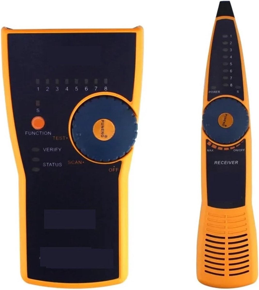Netwerk Kabel Tester - POE Tester - Netwerk Installatie - Anti-Interferentie Technologie - Compact Ontwerp - Zwart