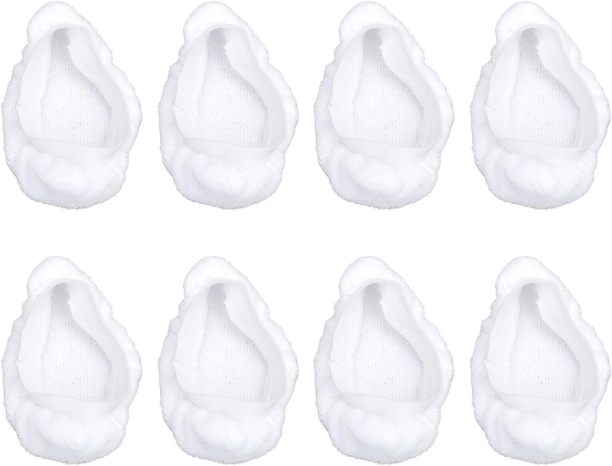 Stoomreiniger Doeken - Microvezel Pads - Grondige Reiniging - Wasbaar Herbruikbaar - 8 Stuks