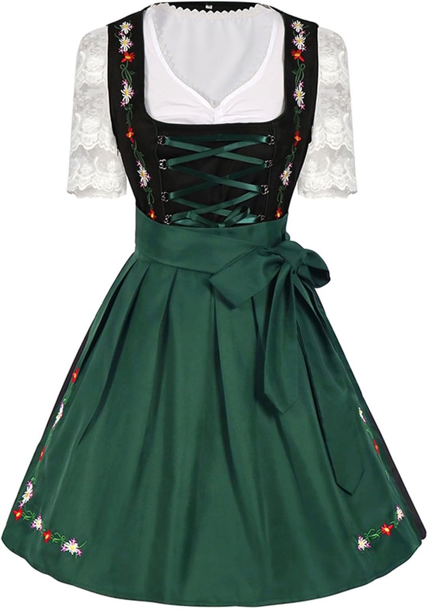 Traditioneel Jurk - Bavaria Kleding - Oktoberfest Feest - Comfortabele Katoenmix