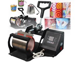 Bekers Hittepers - Mok Printer - Personalisatie Cadeaus - Intelligente Geluidstoon - Voor 11OZ Mokken - Zwart