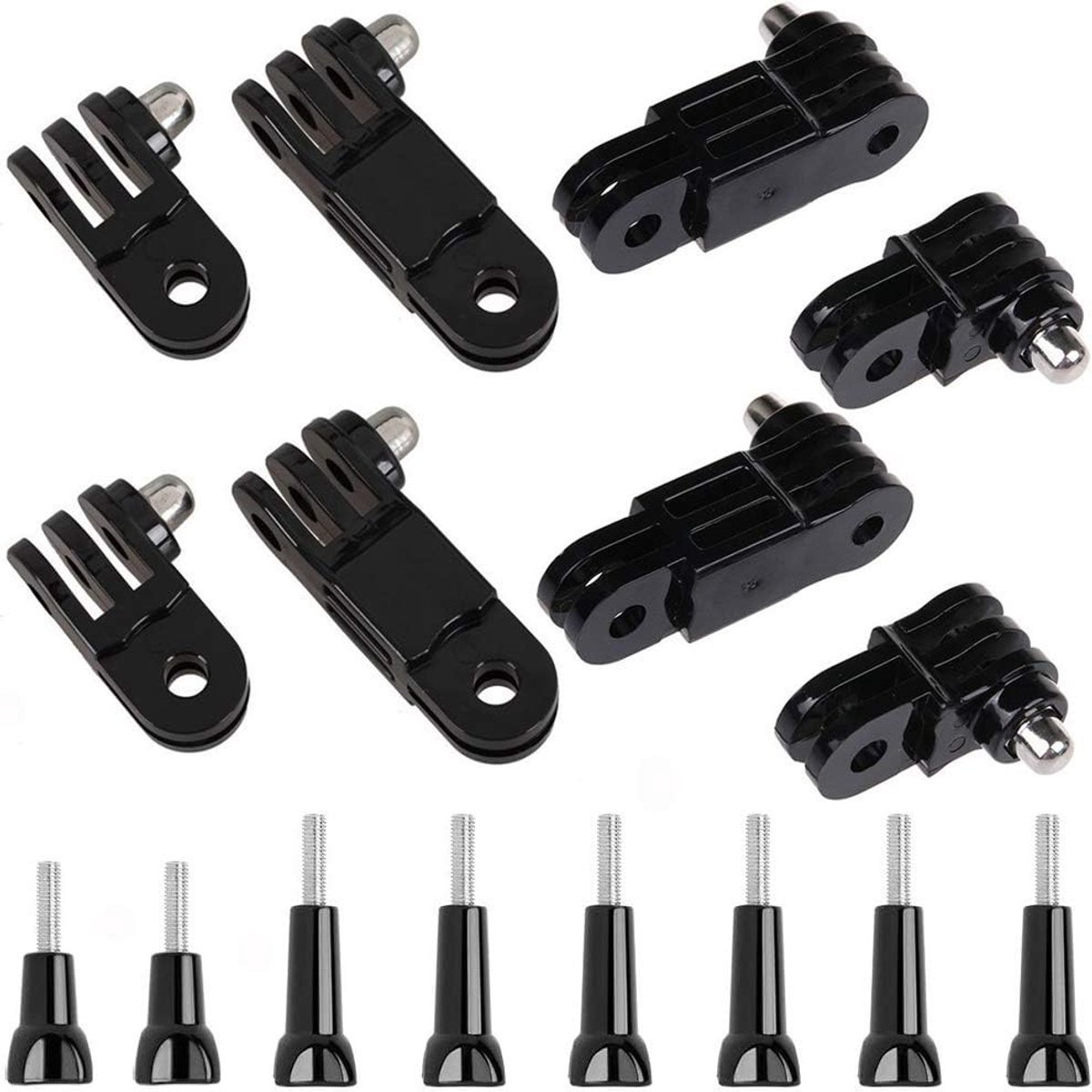 3-Weg Verstelbare Arm Bevestiging voor GoPro en Actiecamera's - 16-delige Set met Swivel Arm, Duimknop en Buckle Clasp voor Optimale Stabiliteit en Flexibiliteit