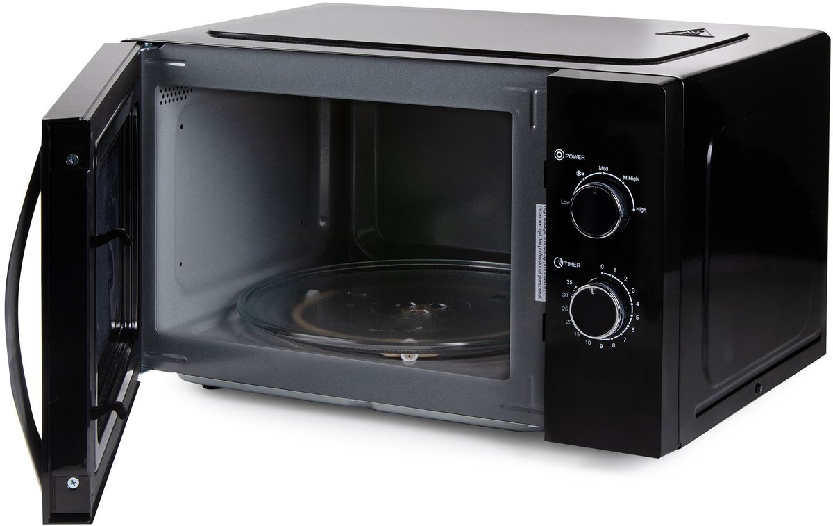 DOMO DO23001 Microgolfoven Solo – Magnetron – Vrijstaand – 30L – 900W – Zwart — afbeelding 6