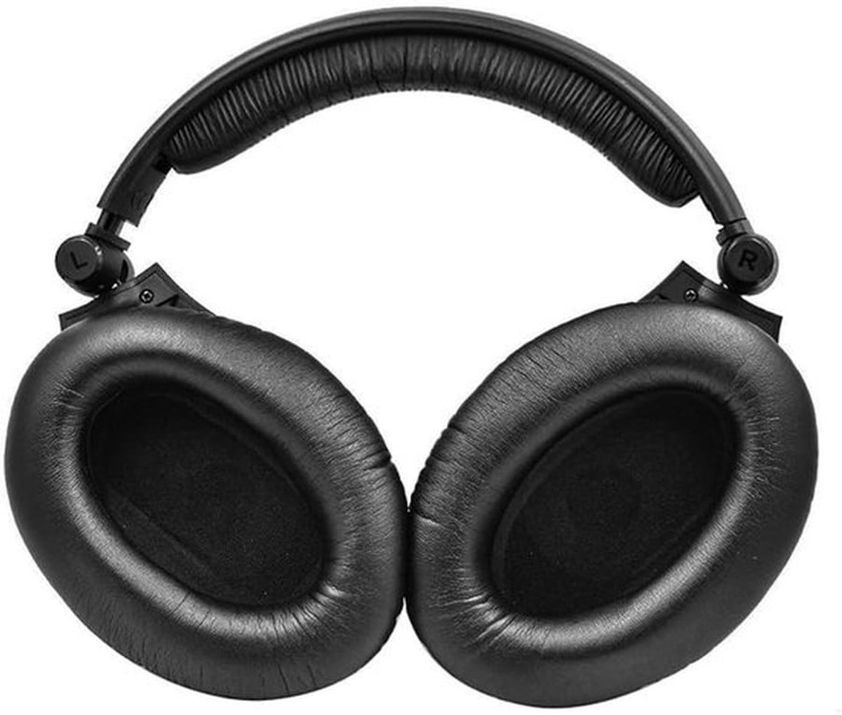 Hoofdband Oorkussenhoes - Eiwitleer - Pad voor hoofdtelefoon - Geschikt voor - Zwart.