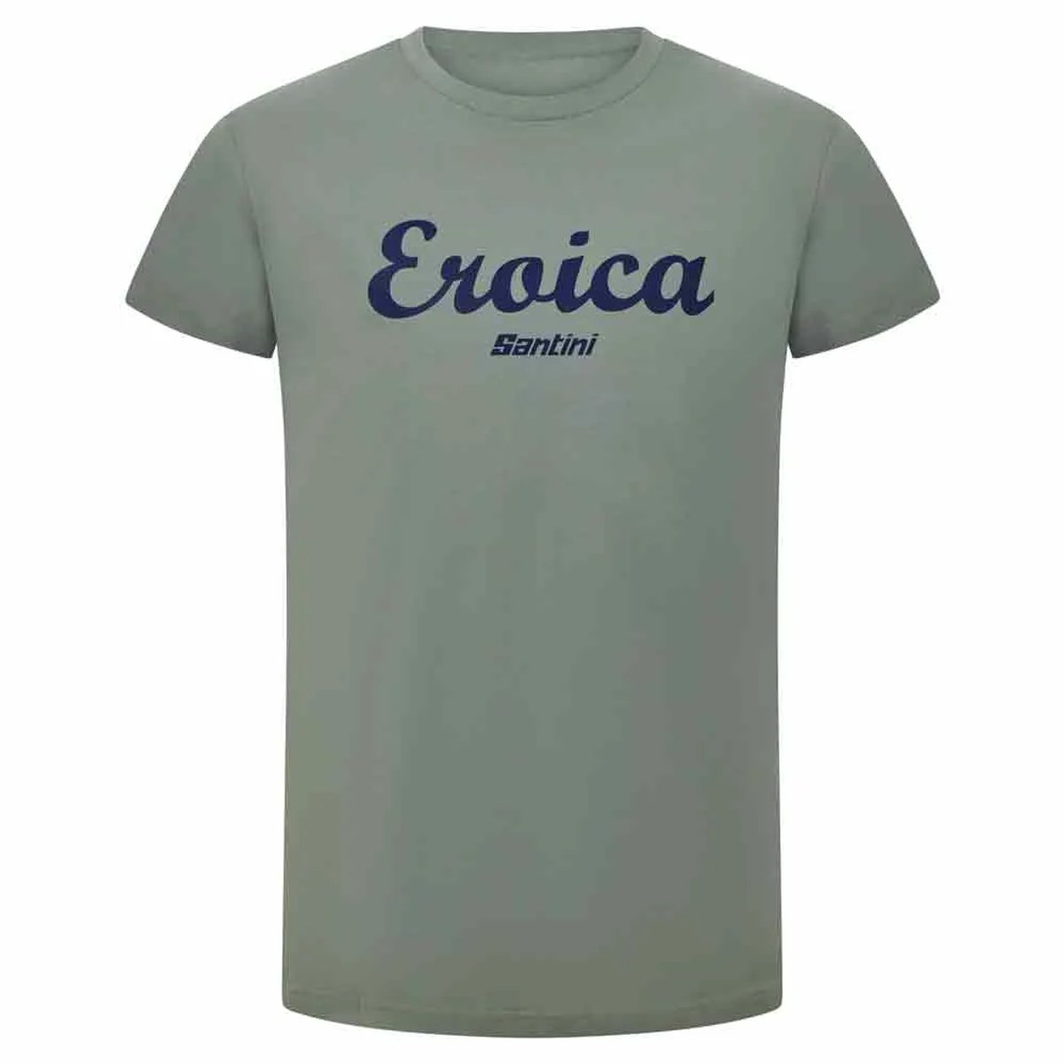 Santini Eroica Cipressi T-shirt Met Korte Mouwen 2XL Groen