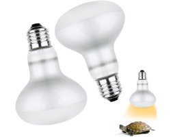 Reptielen Warmtelamp - Infrarood Lamp - Terrarium Klimaat - Rood Licht Spectrum - 100 Watt - Rood
