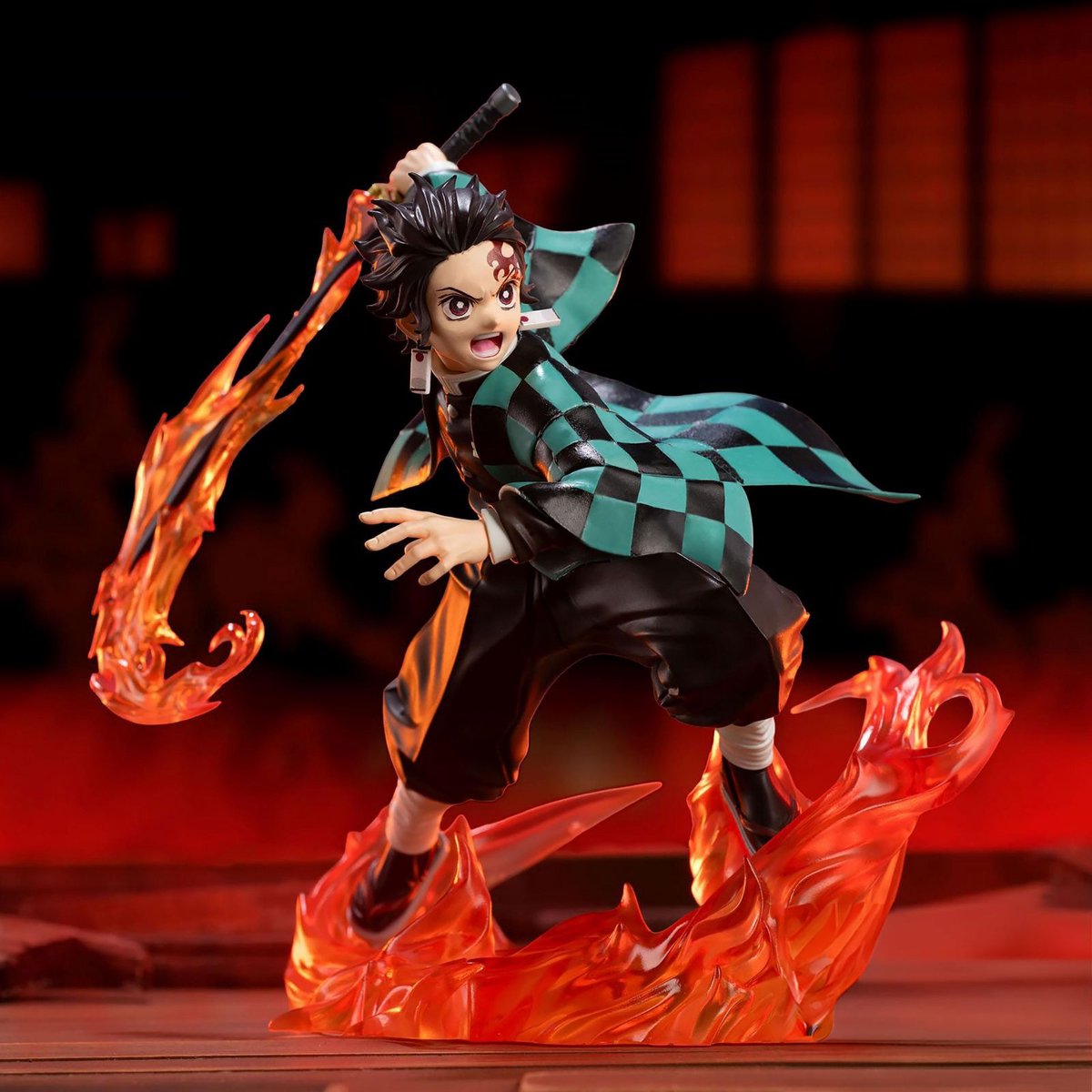 SEGA Demon Slayer: Kimetsu no Yaiba Xross Link Anime PVC Statue Tanjiro Kamado 15 cm Beeld
