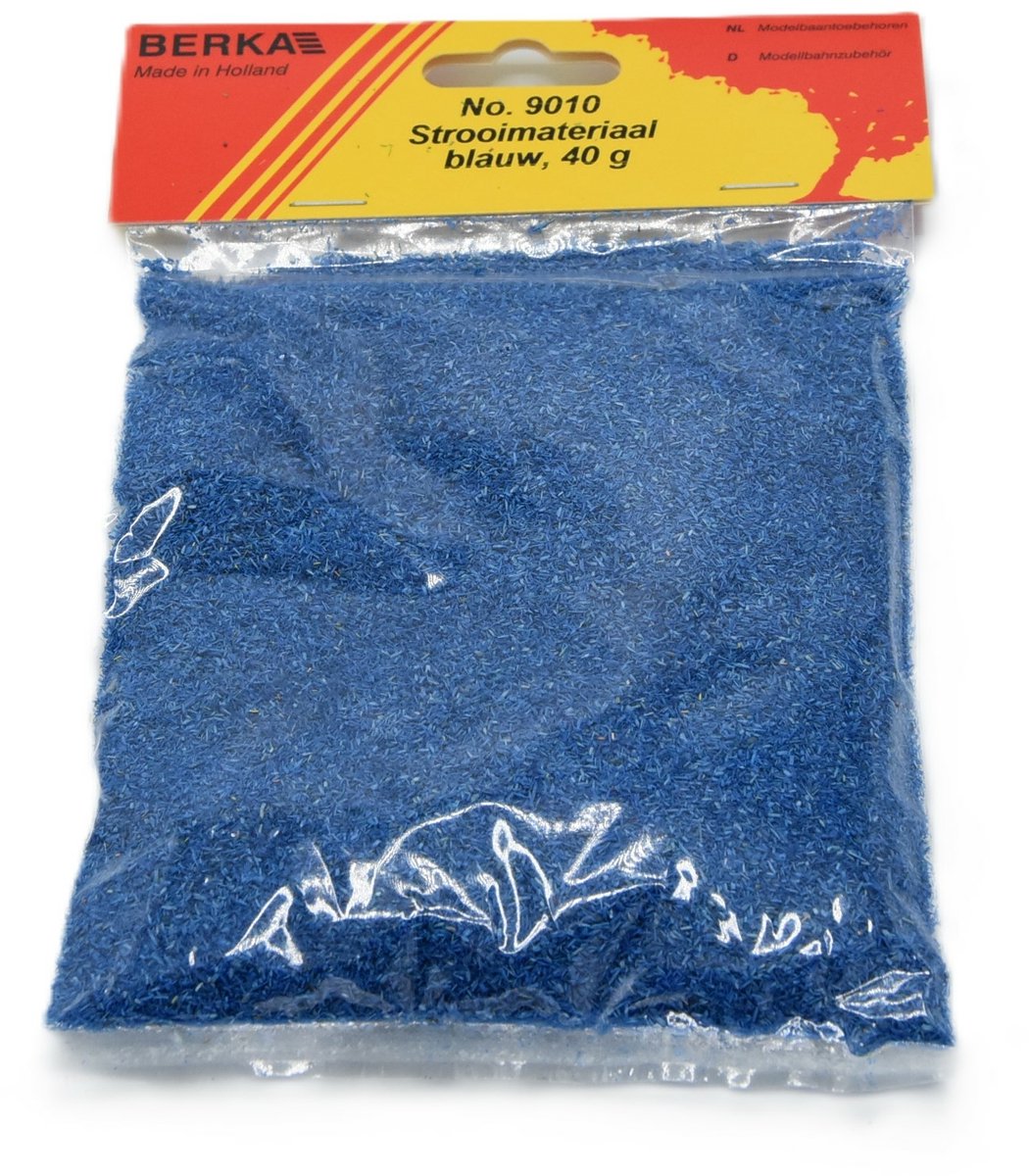 Berka 9010 Blauw Strooimateriaal 40g – Voor Modelbouw, Diorama & Modeltreinen