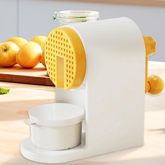 IJsschaafmachine - Handmatig - draagbaar model met draaihendel - IJsschaafmachine met stabiele basis - Voor thuis, restaurant, buiten, kamperen, picknick, campervakanties, zomerfeestjes en verjaardagen van Ulisem — afbeelding 5