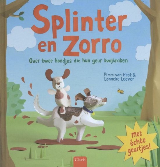 Splinter en Zorro - cover