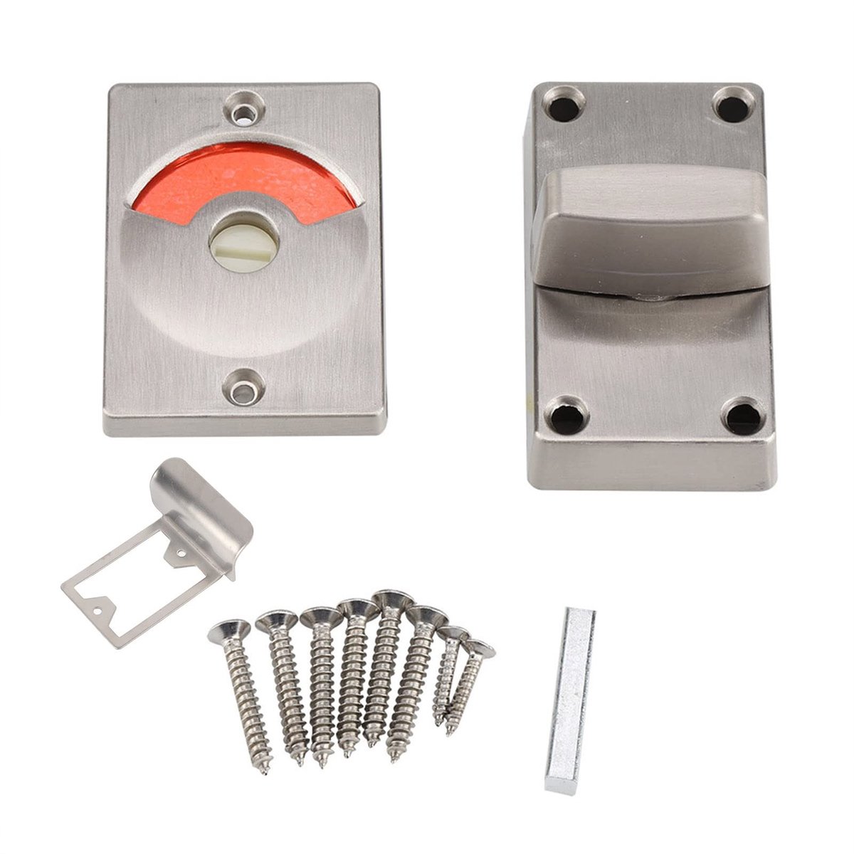Dailygoods- Deurslot Robuust - Deurslot Buitendeur - Deurslot met Indicator - Deurslot voor Toiletten - Deurslot voor Badkamers - Eenvoudig te Installeren - Toiletvergrendeling
