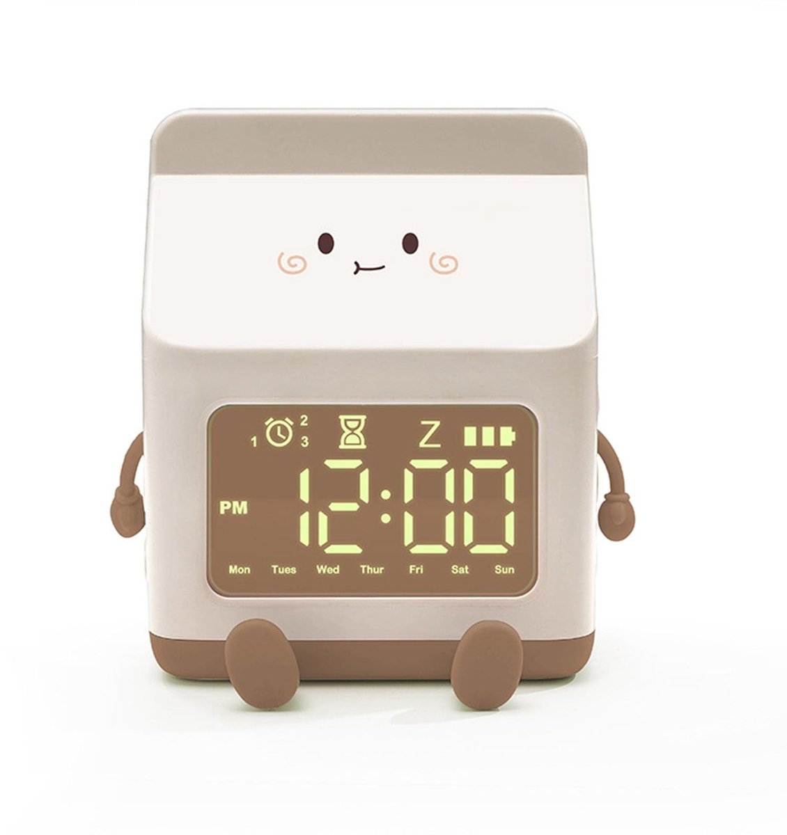 Dailygoods- Wekker Digitale Countdown - Wekker Kind - Cartoon Design - Alarmfunctie - Helder Display - Tijdmanagement - Digitale Klok