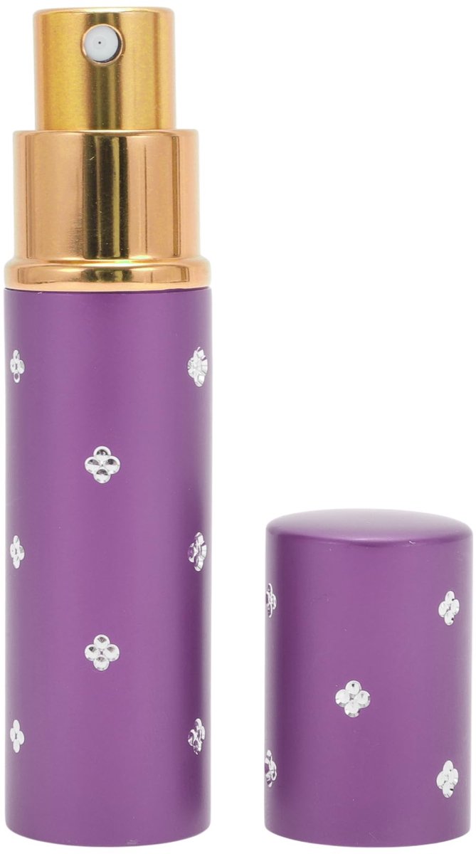 Dailygoods- Parfumverstuiver Navulbaar 10 ml - Draagbare Parfumfles - Reisverstuiver - Compact - Verbeterd Mondstuk - 6 ml Inhoud