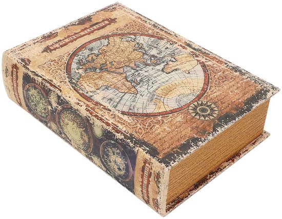 Dailygoods- Decoratief Boek Vintage Europese Stijl - Nep Boeken - Decoratie - Retro Boek - Kunstboek - 30 x 21.5 x 7.5 cm - Nepboek