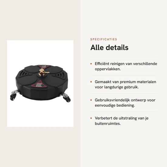 Dailygoods - Dailygoody - 13 Hogedrukreiniger Oppervlaktereiniger van Dailygoods — afbeelding 5