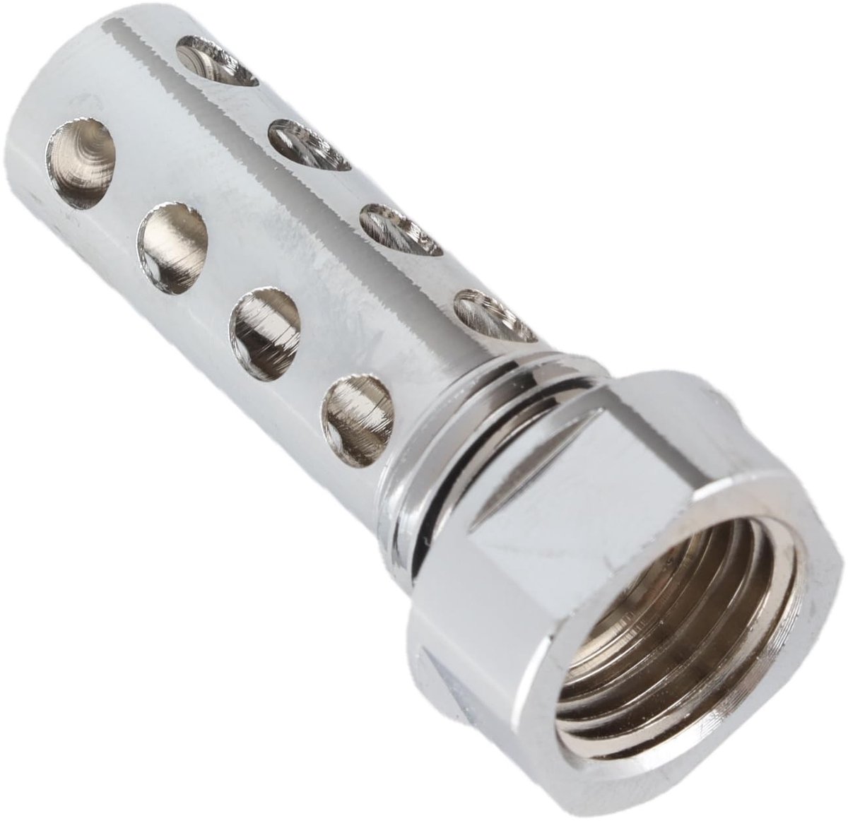 Dailygoods- Water Tank Bubbler - Messing Watergekoelde Tank - G1/4 Inch Binnendraad - Effectief Luchtbellen Voorkomen - Hoogwaardige Kwaliteitscontrole - Totale Lengte 43,5 mm - Waterbubbler