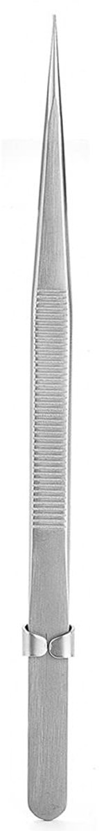Golden crown - Industrial Tweezers - Puntige Pincet - Slide-Lock-Design - Zilver - Edelsmeedgereedschap - Perfect voor sieraden maken - Stainless steel