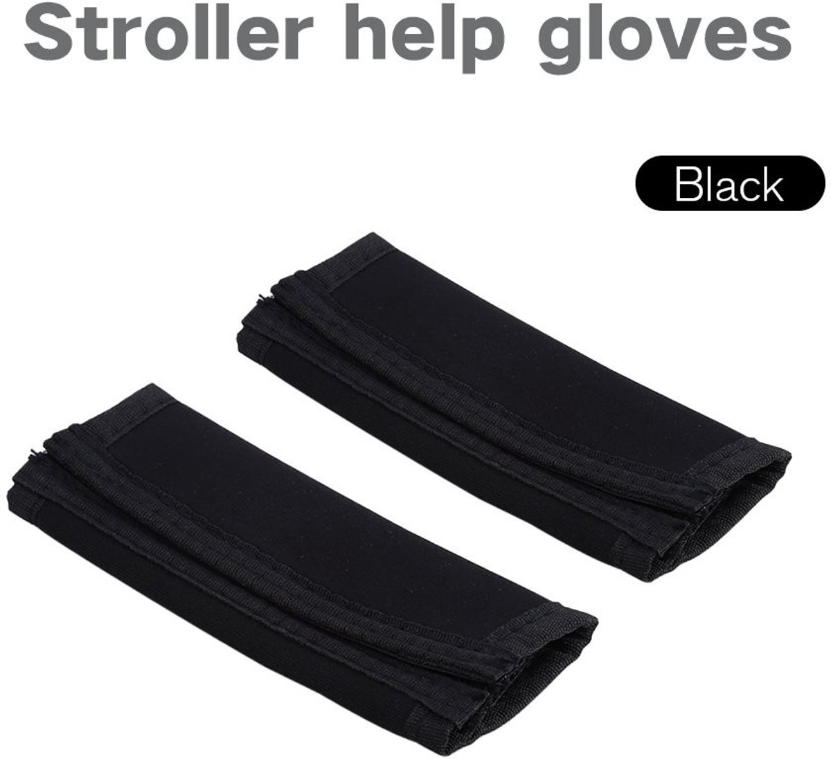 Dailygoods- Handvat Cover - 2 Stuks - Grip Bar Vervanging - Kinderwagen Handvat - Kinderwagen Grip - Hoogwaardig Materiaal - Lekvrij Ontwerp - Moedermelkzak