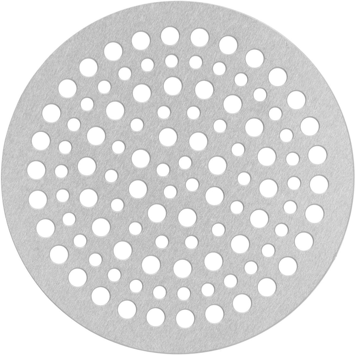 Dailygoods- Afvoerputje Roestvrij staal - Doucheafvoer Haarvanger - Badzeef - Afvoerputje Filter - Geschikt voor Badkamer/Keuken - Eenvoudig te Plaatsen