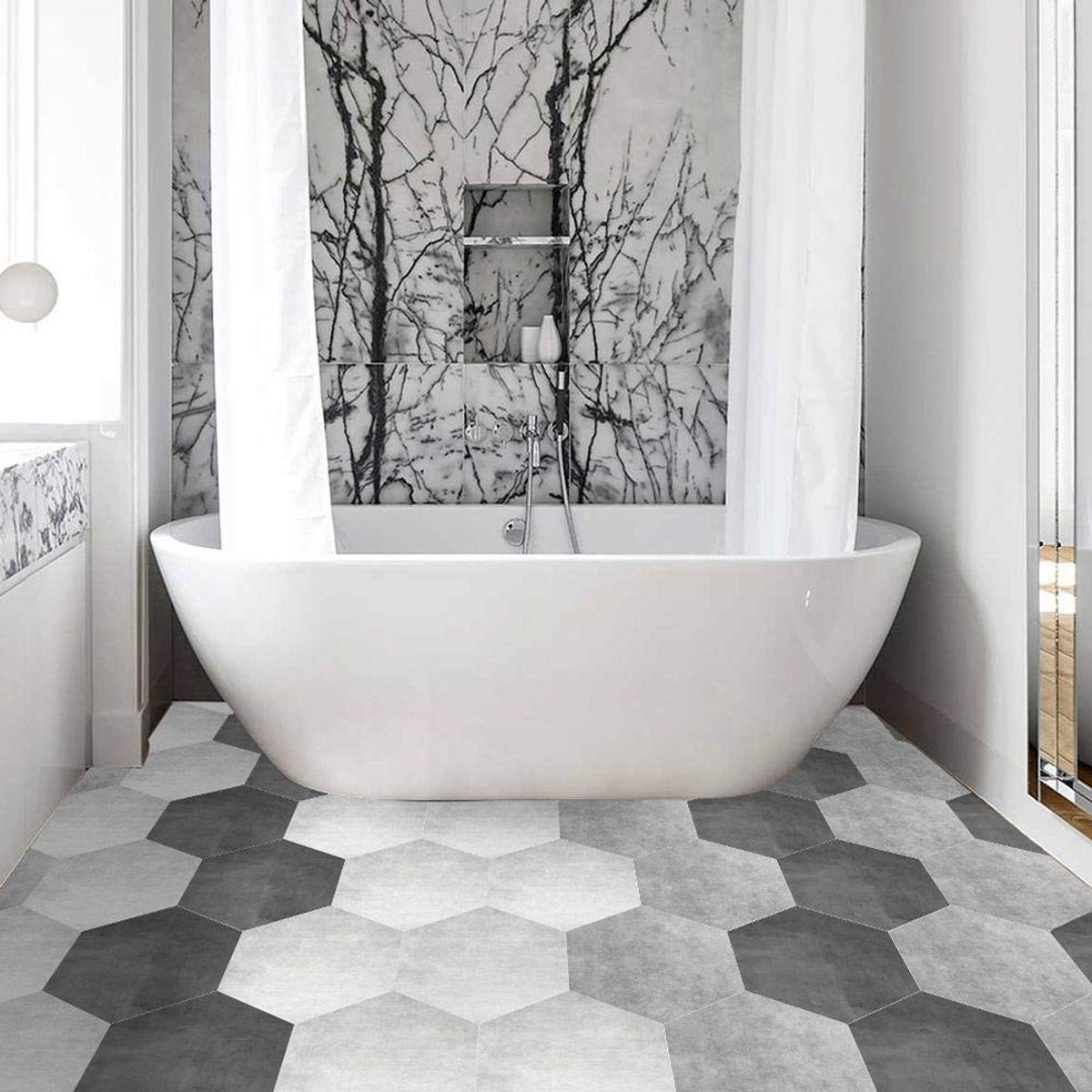Dailygoods- Wandstickers Waterproof - Muurstickers - Zelfklevend - Decoratie - PVC - Geschikt voor woonkamer/ slaapkamer - Muursticker