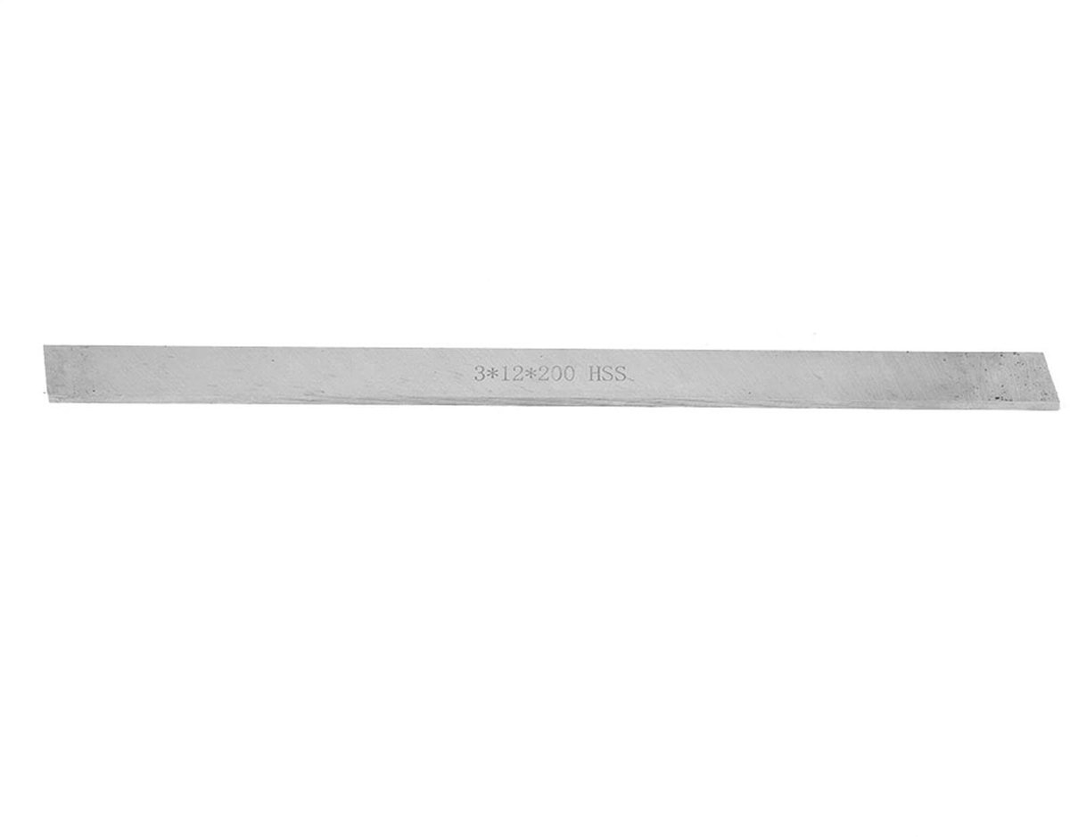 Dailygoods- Stalen Stang HSS - Draaigereedschap - Wortelsnijgereedschap - 3 x 12 x 200 mm - Hoge Hardheid - Sterke Snijkracht