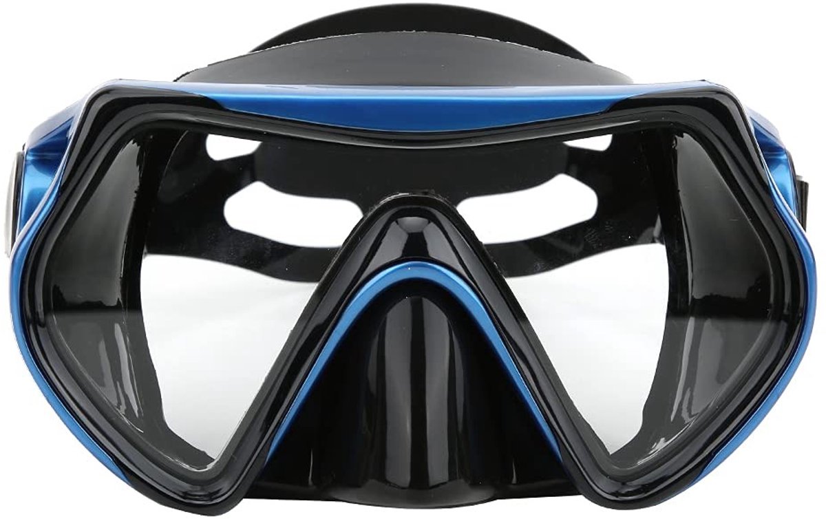 Dailygoods- Duikbril met verstelbare hoofdband - Snorkelduikbril - Anti-condens lenzen - Schokbestendig - Siliconen gezichtsrok - Breder zicht - Snorkelmasker