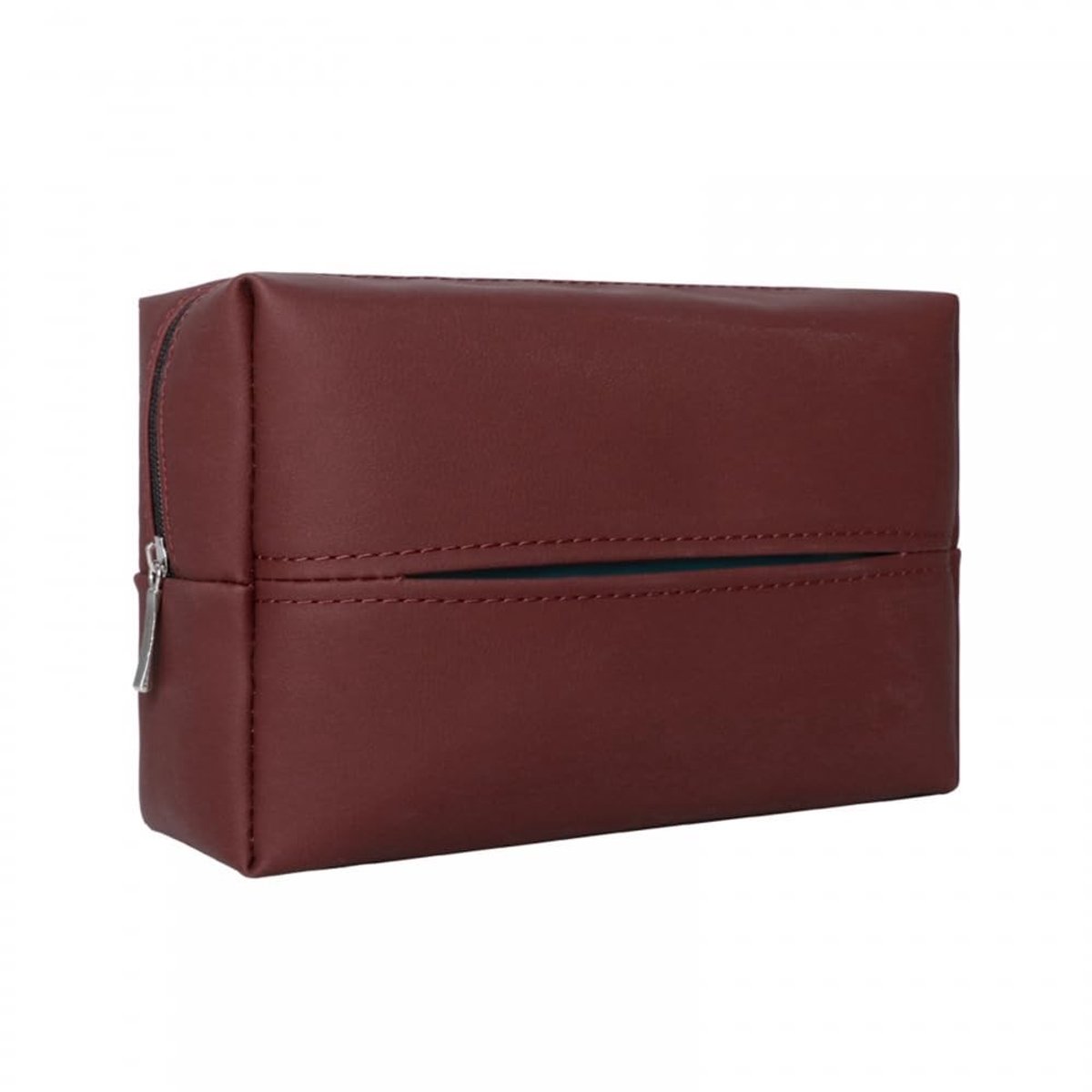 Dailygoods- Tissuehouder Leren - Auto Tissuehouder - Waterdicht - Verstelbare Riem - Eenvoudig te Installeren - Geschikt voor Vrachtwagen - Tissuebox
