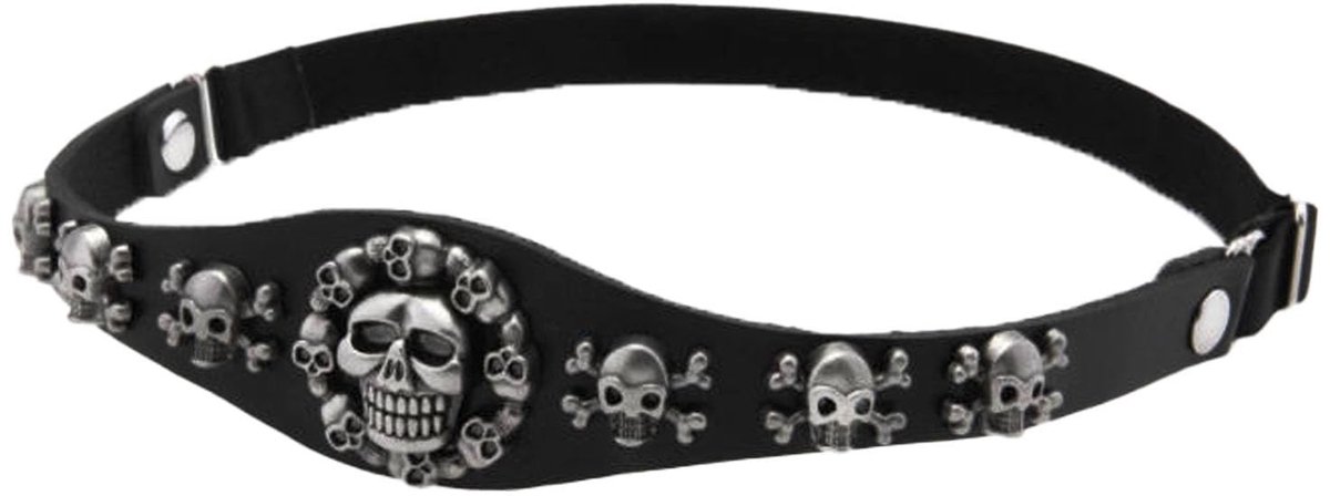 Dailygoods- Kousenband Verstelbaar - Jarretelhouder - Zwarte Kousenband - Leren Kousenband - Duurzaam - Comfortabel Ontwerp - Jarretel
