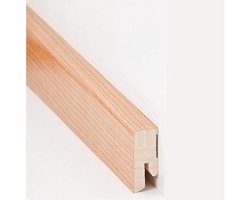 PROVISTON Plint echt houtfineer 16 x 40 x 2500 mm, echt houtfineer kersen om te lijmen, te klemmen, schroeven en spijkers plint gefineerd door PROVISTON 2,5 meter | 1 stuk