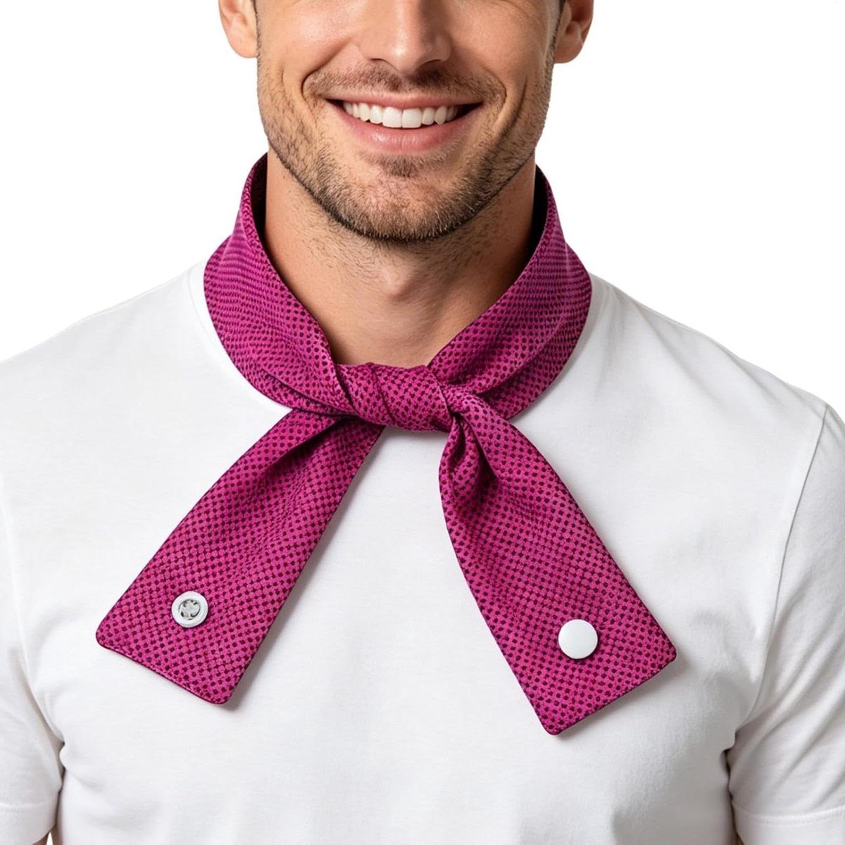 Koelsjaal Bandana - Nekkoeler Wrap - Zomerse Verkoeling - Actief met Water - 70 x 5 cm - Blauw