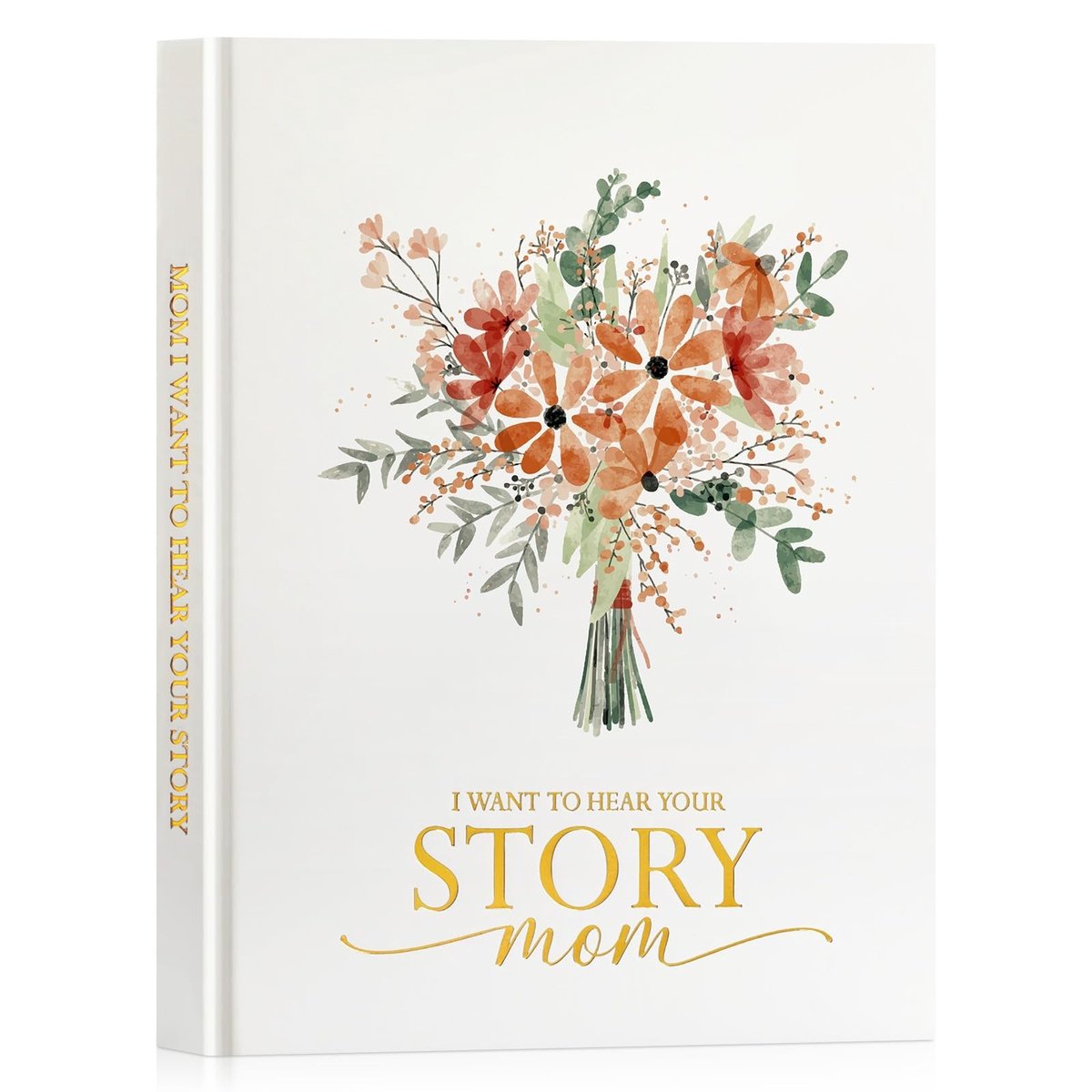 Dailygoods- Reisdagboek met meer dan 270 prompts - Hardcover - Aandenken aan moeder - Moederdag - Notitieboek A5 - Verhaal invullen - Verhaalboek