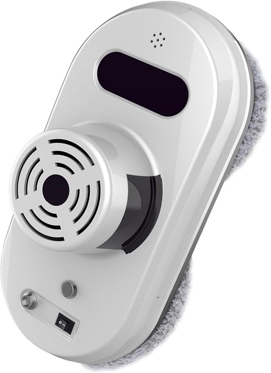 Slimme Glasreiniger - Robot Wisser - Automatisch Ramen Wassen - Ingebouwd Navigatiesysteem - 4M Verlengsnoer - Wit
