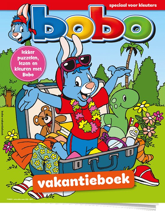 Bobo Vakantieboek 2026 - Voor 4 en 5 jaar - Doeboek voor kinderen