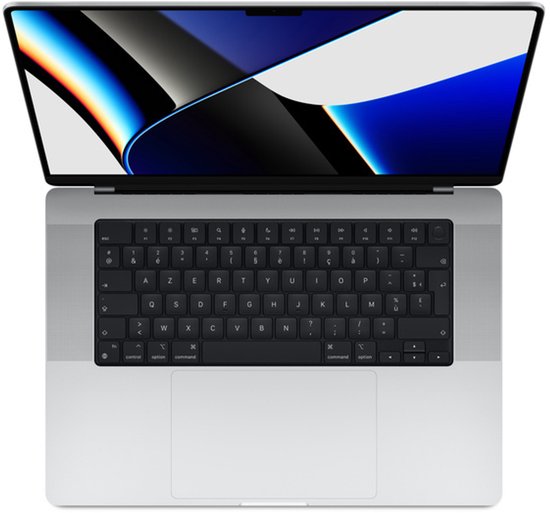 MacBook Pro Retina 16" 2021 M1 MAX 3,2 GHz 32 GB 2 TB SSD Zilver