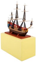 Musée Imaginaire Tintin - Model van het Schip De Eenhoorn - Kuifje beeldje