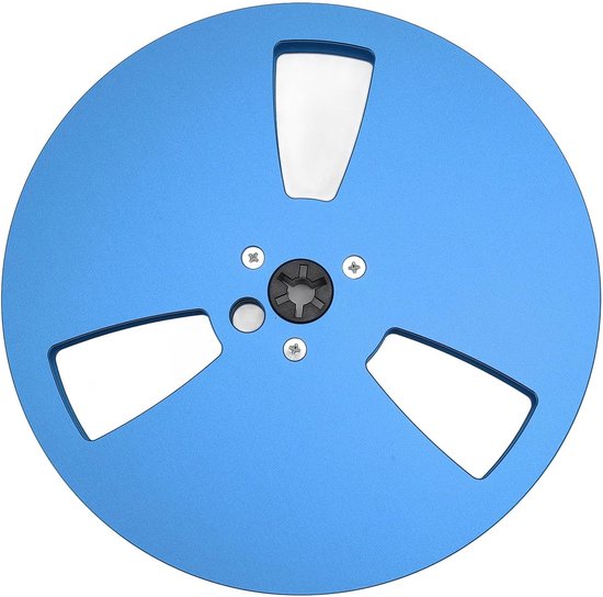 Lege Tape Spoel - Geluidsopname Rol - Audio Archiveren - Sterke Aluminiumlegering - 7 Inch Diameter - Blauw — afbeelding 3