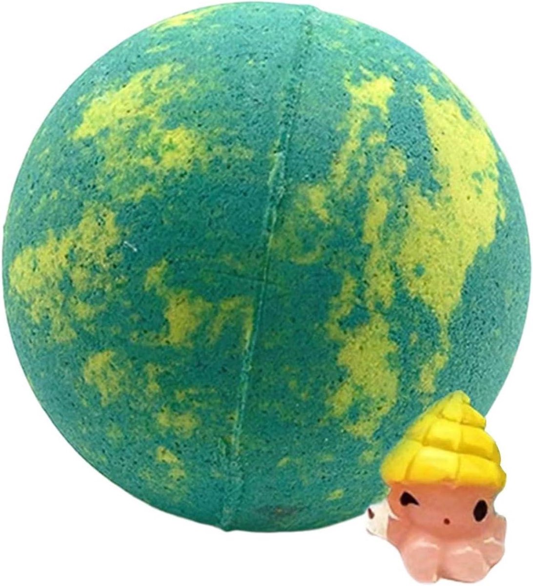 Bubbelbadballen met Speelgoed - Badbruisballen Ontspanning - Interactieve Badervaring - Verborgen Verrassing - 100 g - Munt