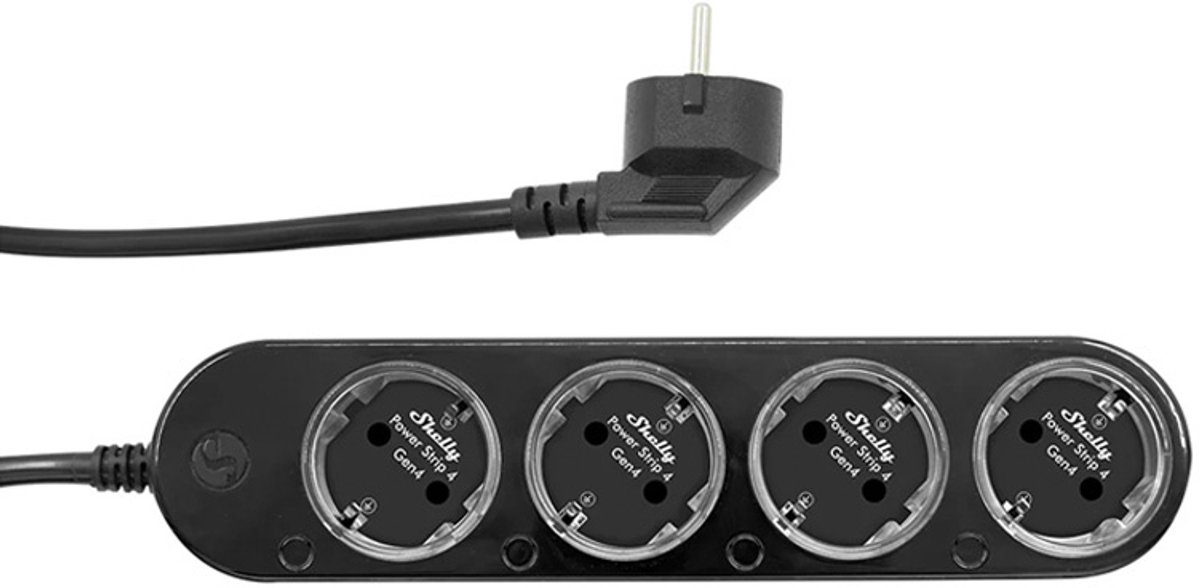 Shelly Power Strip 4 Gen4 Stekkerdoos Met Afstandsbediening Voor Smart Home